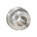 Iptci Insert Ball Bearing, Stainless Steel, Wide Inner Ring, Eccentric Collar Locking, 1 in Bore, 52mm OD SNA205-16